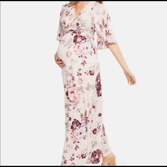 Jessica Simpson maternity maxi dress - Picture 3 of 3